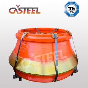 HP500 Cone Crusher Wear Parts, Concave και Mantle