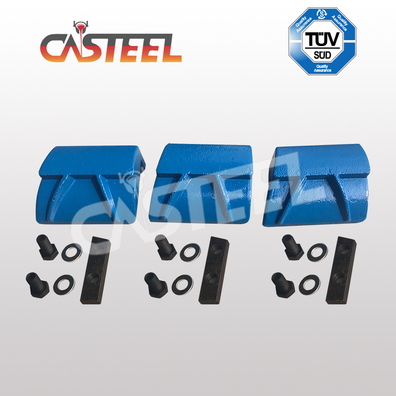 CV217 Τμήματα Crusher VSI, εξαρτήματα ρότορα και πλάκες φθοράς